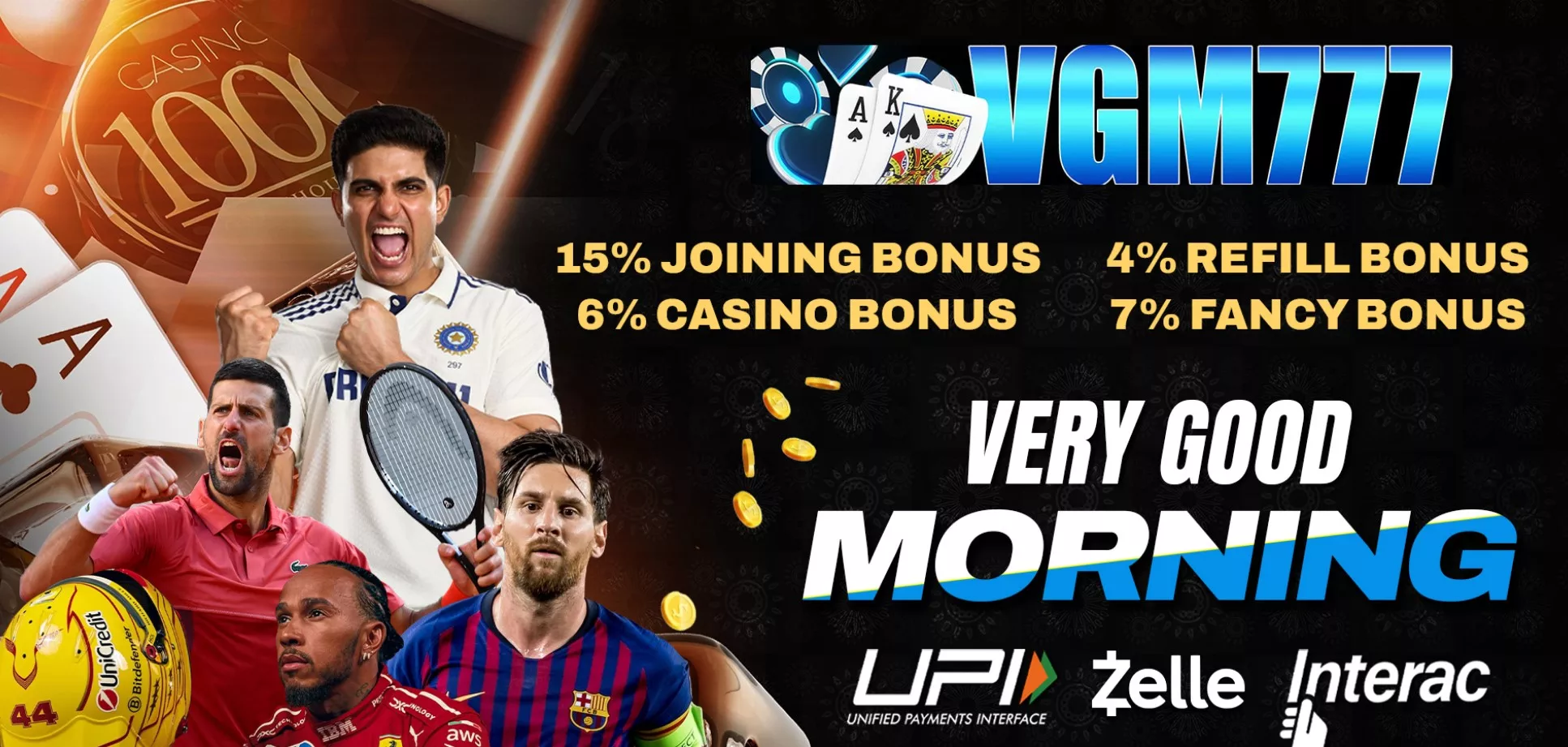 Join VGM777 to get welcome bonus